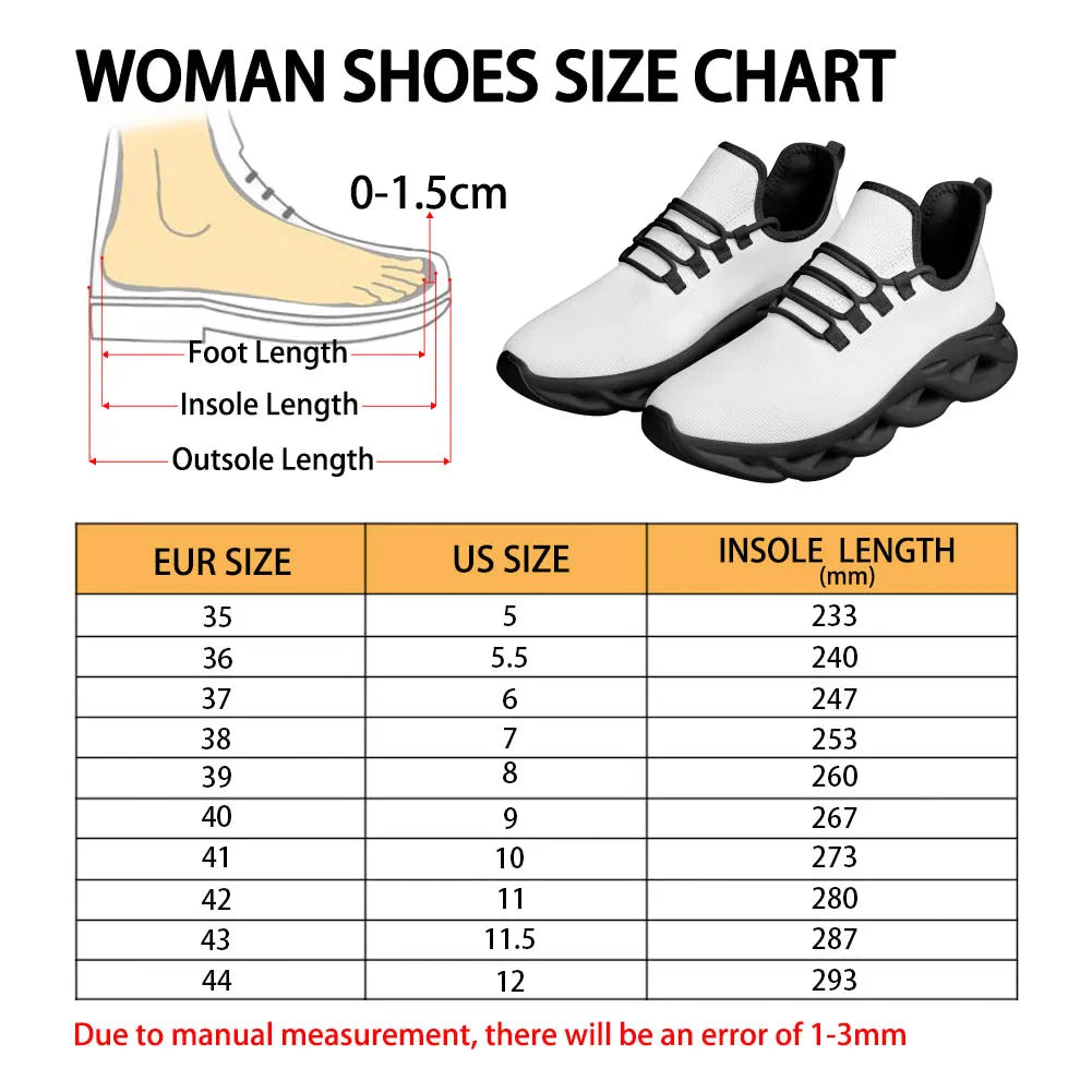 Women Christmas Running Shoes