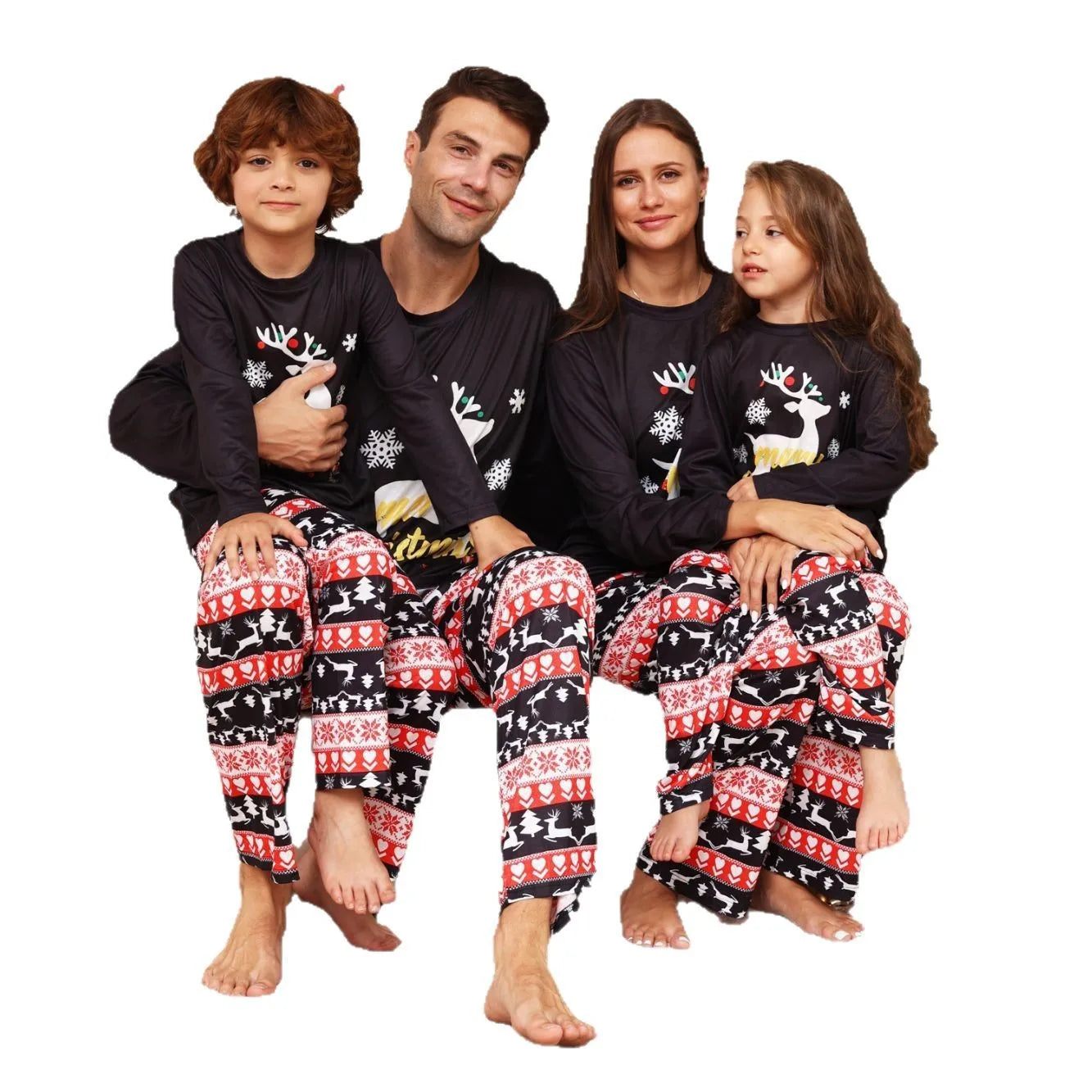 Christmas Long Sleeved Pajama Sets