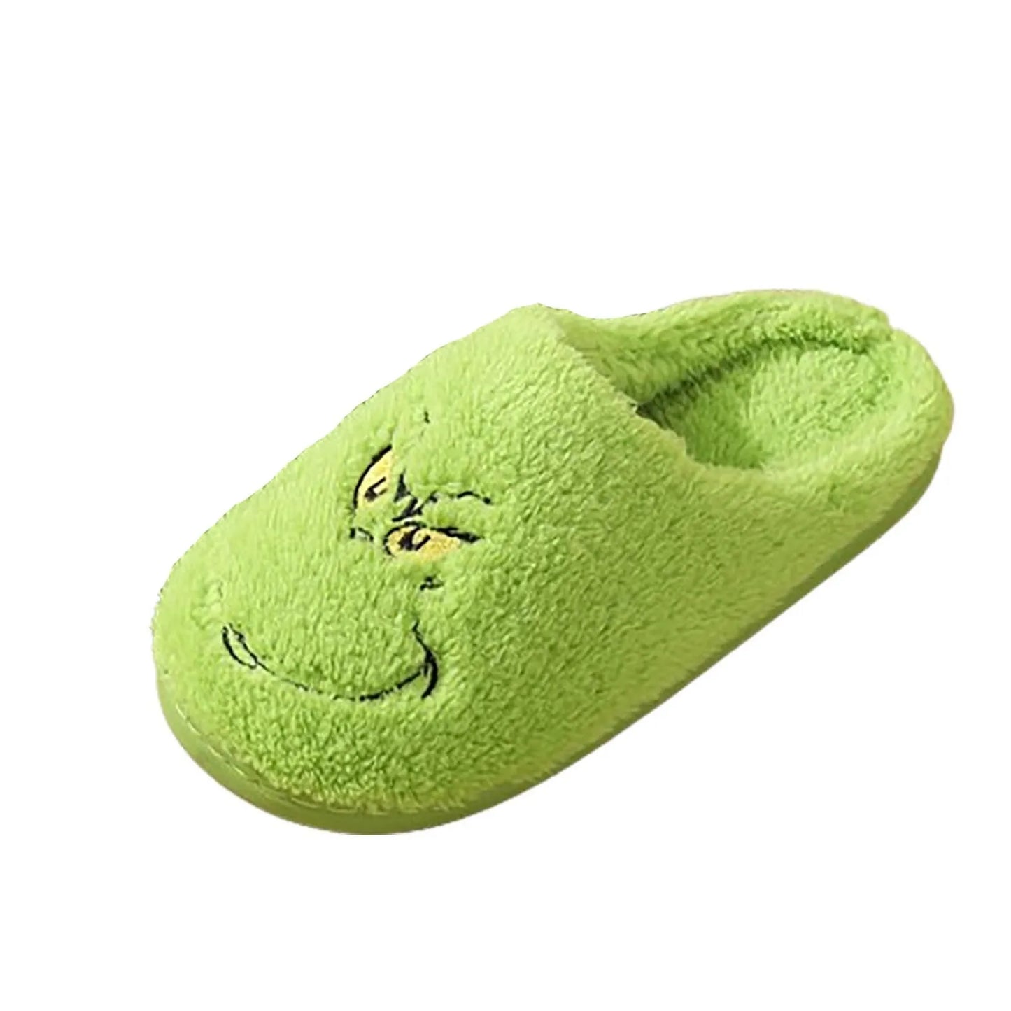 Christmas Warm Winter Grinch Slippers