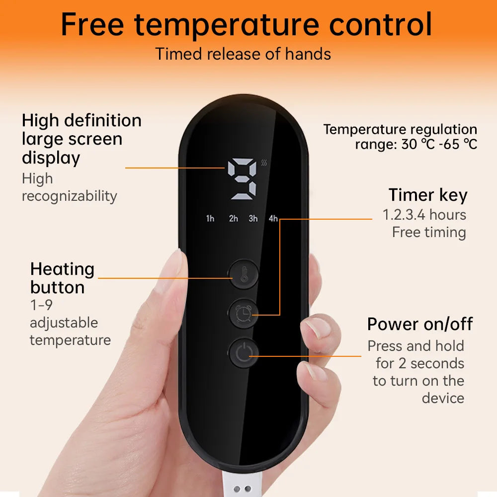 Electric Heated Foot US/EU Warmers Soft Feet