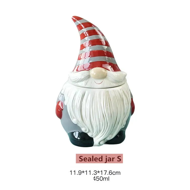 Nordic Santa Claus Christmas Tableware Gift