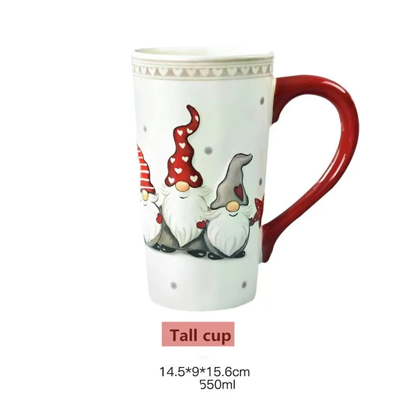Nordic Santa Claus Christmas Tableware Gift