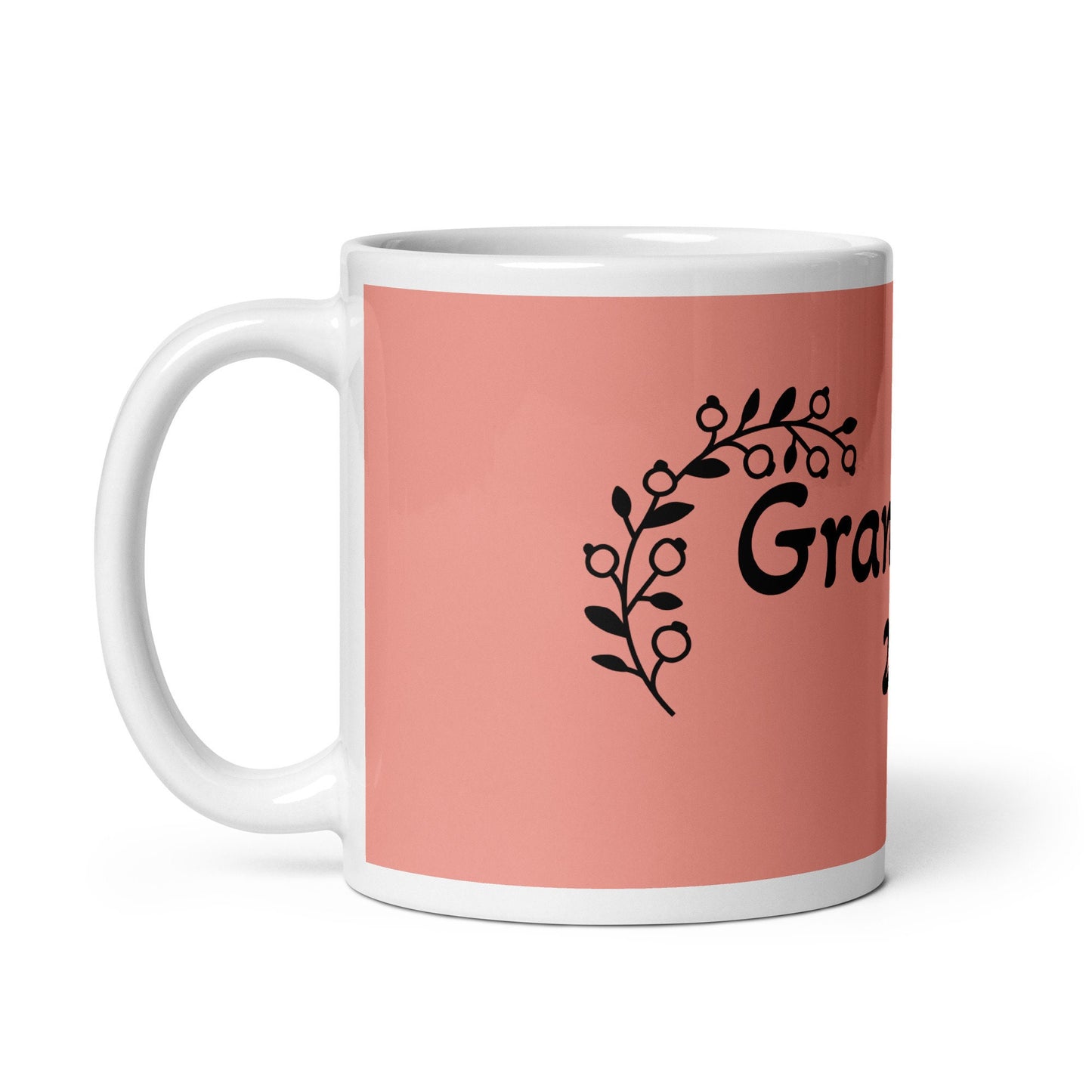 Grandma To Be 2024 Glossy Mug/Grandmother Gift/Present From Mommy/Pregnancy Reveal/Baby Coming Announcement/Mother's Day