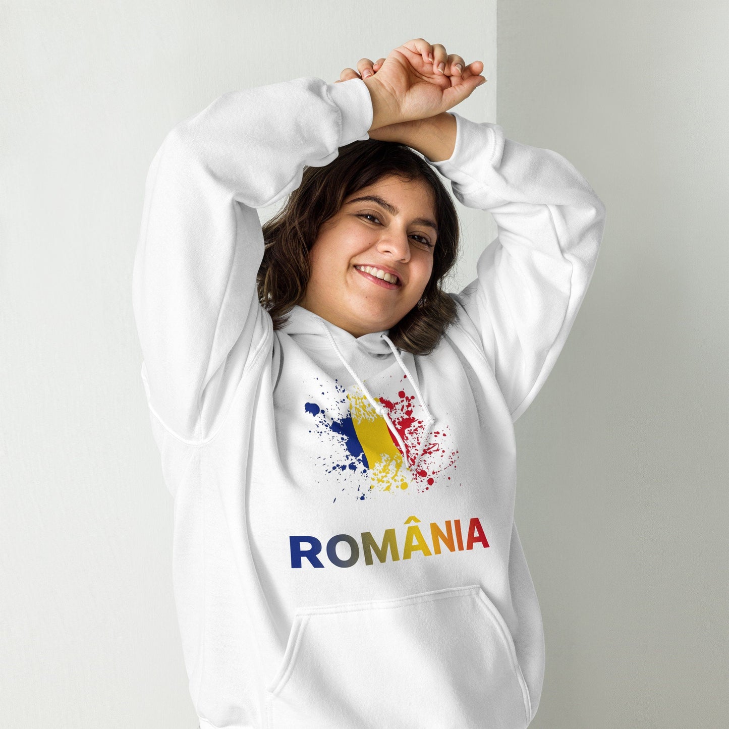 Romanian Flag Hoodie/Unisex/Romania Souvenir Gift/Birthday Present/Gifts For Her/Gifts For Him/Thank You/National Day