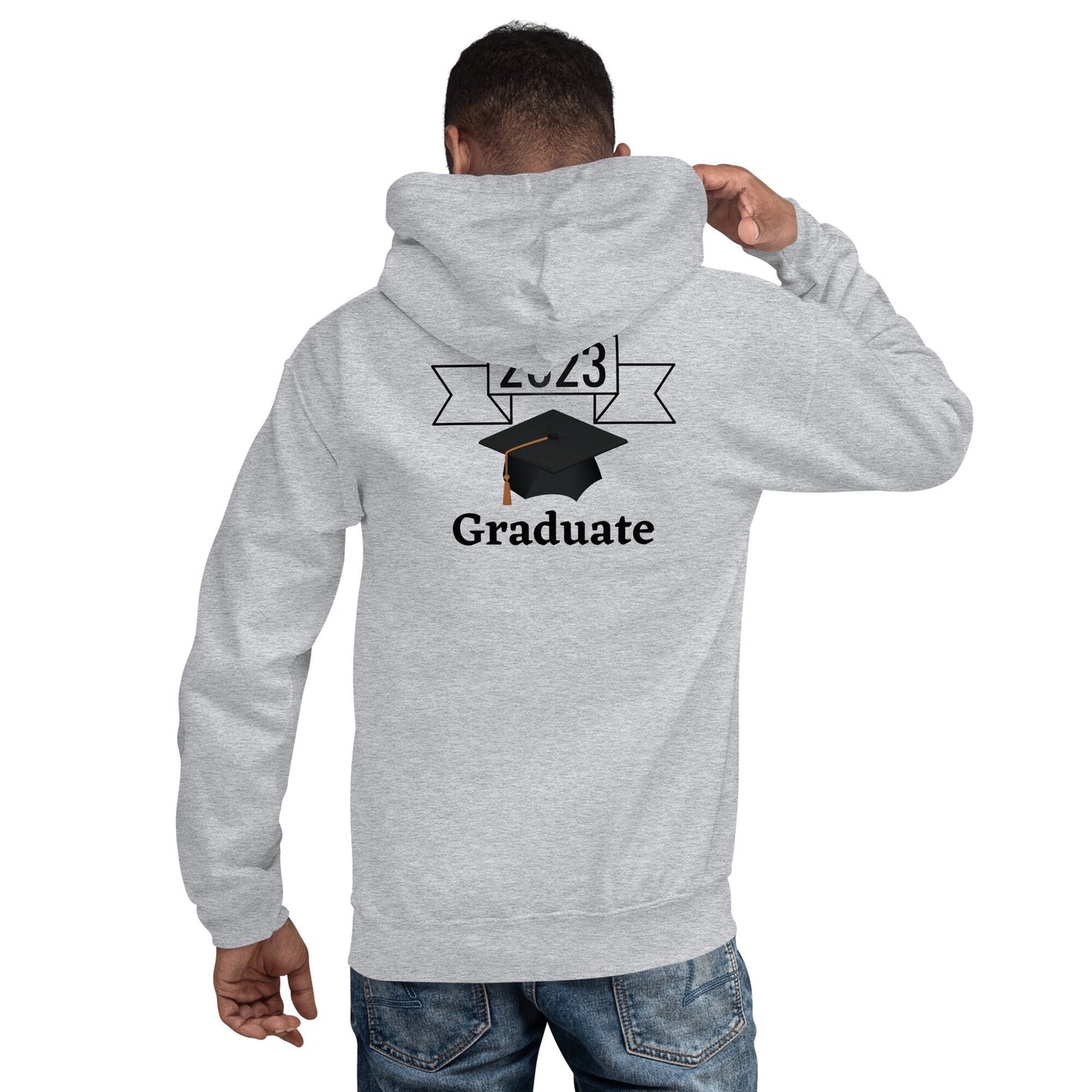 2023 Graduate Hoodie/Class Of 2023/Unisex/Graduation Day/Graduation Gift/Birthday Present/Celebrate/Congratulations Present