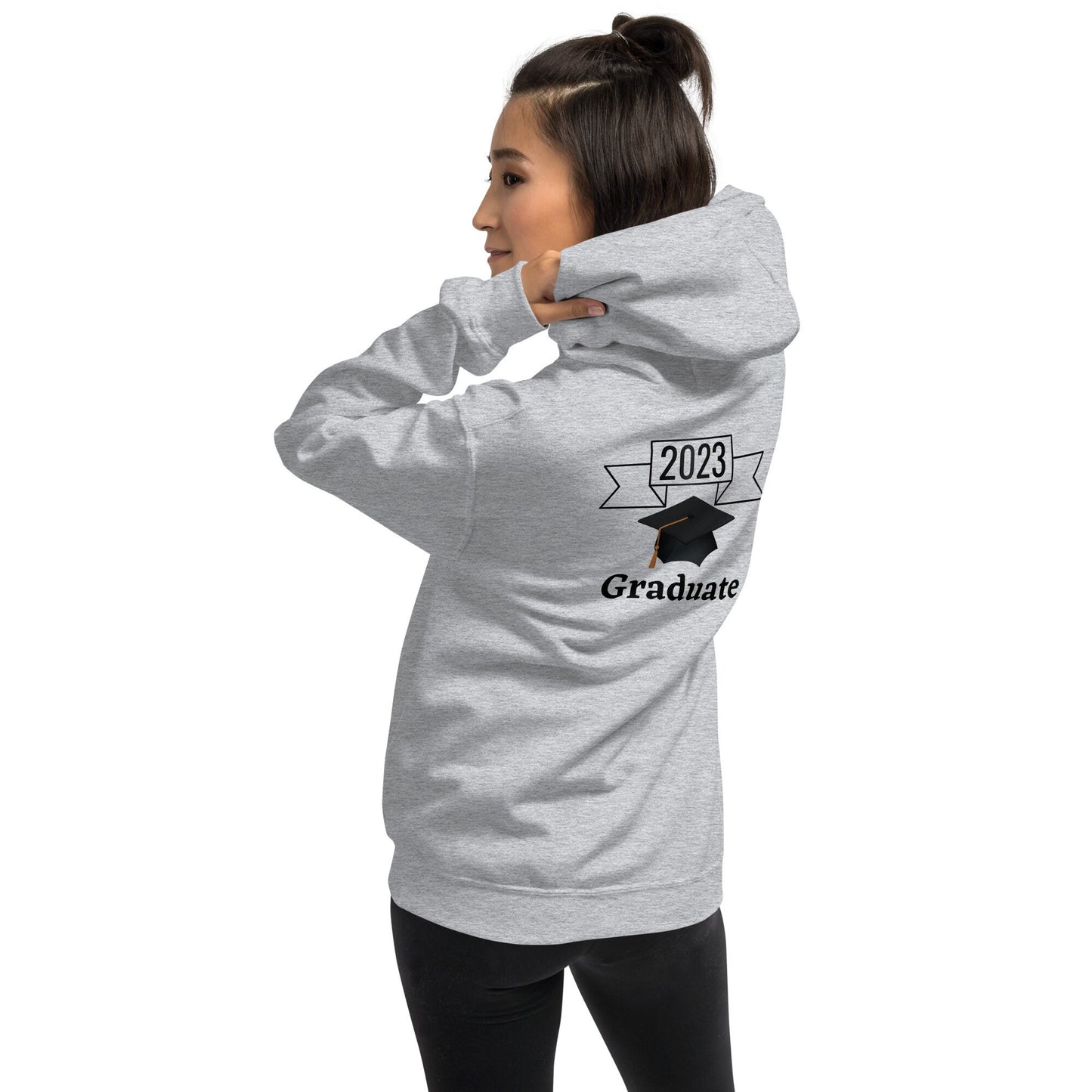 2023 Graduate Hoodie/Class Of 2023/Unisex/Graduation Day/Graduation Gift/Birthday Present/Celebrate/Congratulations Present