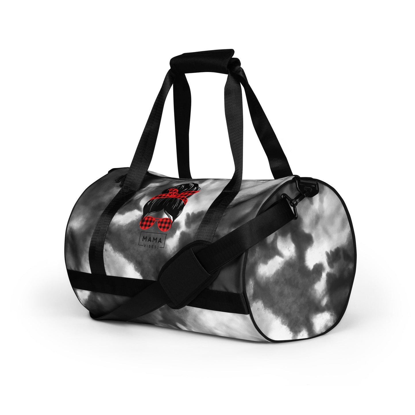 Mama Vibes Custom Gym Bag/Mother's Day Gift/Perfect Bag For Moms/Baby Shower Gift For New Mommy/Birthday Present/Hospital Bag
