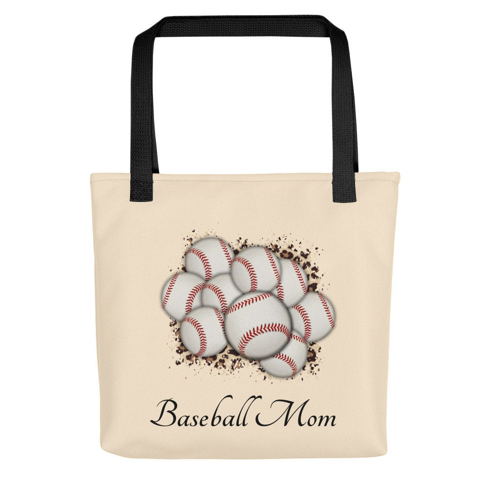 Baseball Mom Custom Tote Bag/Mother's Day Gift/Birthday Present/Wife Gift Idea/Gifts For Her/Thank You Mom/Appreciation