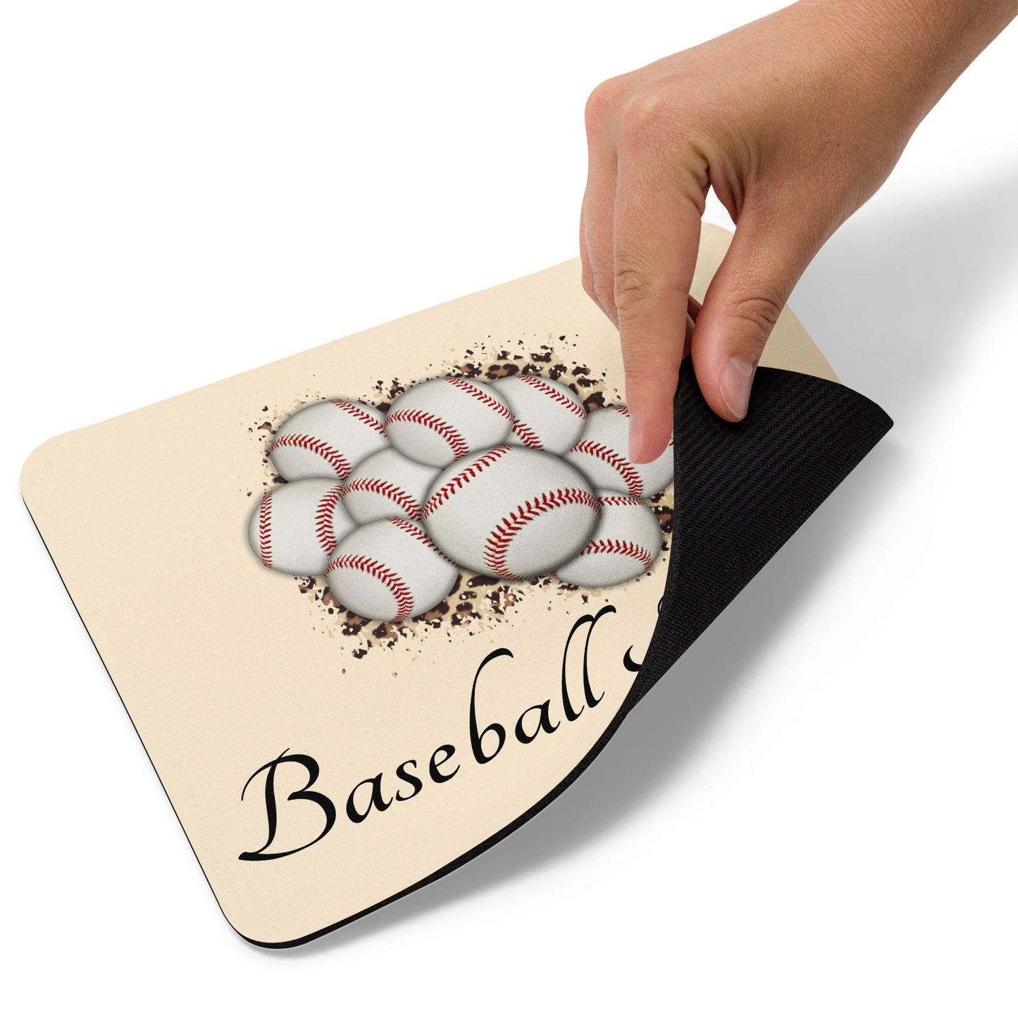 Baseball Mom Mouse Pad/Baseball Mom Gift Idea/Mother's Day Gift/Thank You Mom Present/Birthday Gift/Gifts For Her/Love You Mom