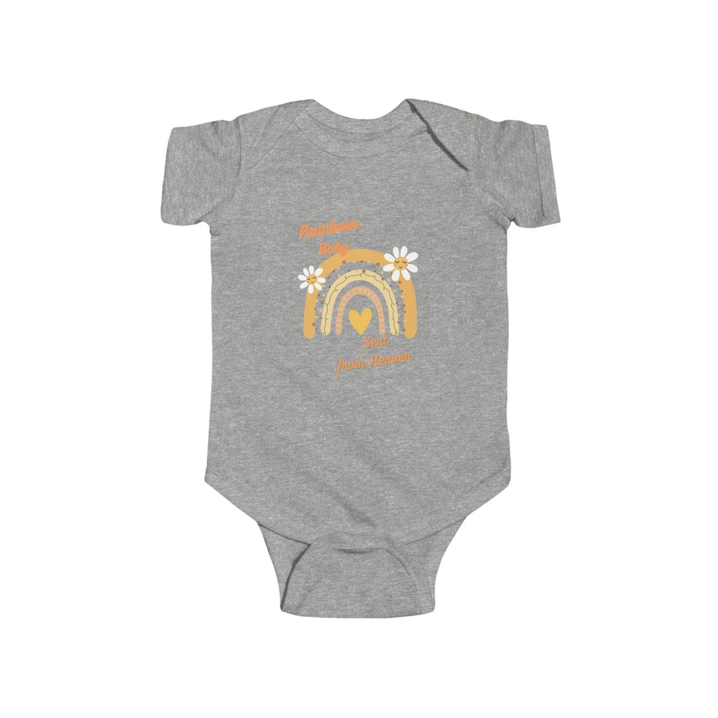 Rainbow Baby Onesie/Infant Fine Jersey Bodysuit/Baby Shower Gift/Hospital Present Outfit/Pregnancy Reveal/Mommy To Be