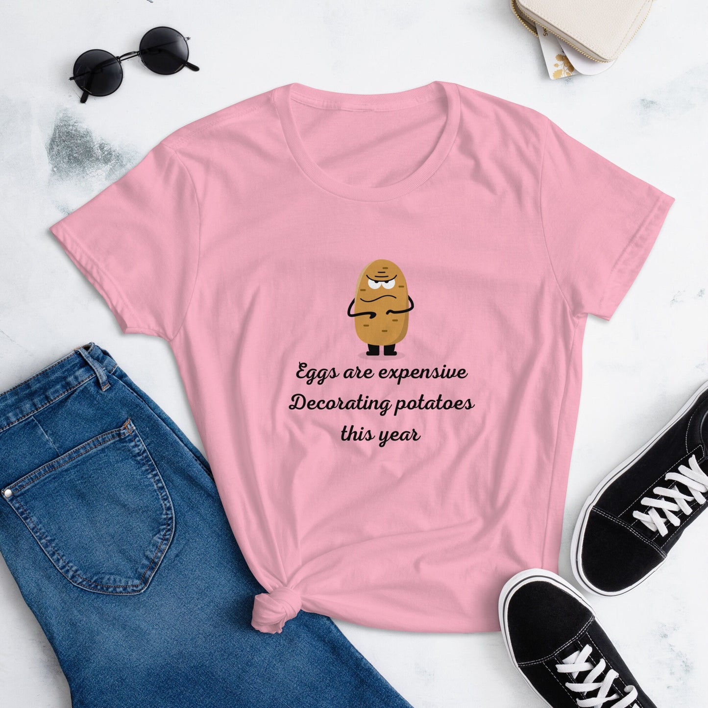 Easter Egg T-shirt Message/Decorating Eggs/Spring Clothing/Eggs Are Expensive/Funny Message/Egg Hunt/Easter Bunny/Gift Idea