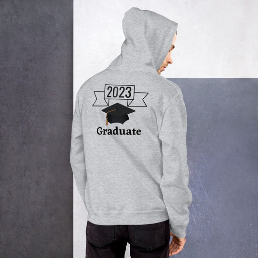 2023 Graduate Hoodie/Class Of 2023/Unisex/Graduation Day/Graduation Gift/Birthday Present/Celebrate/Congratulations Present