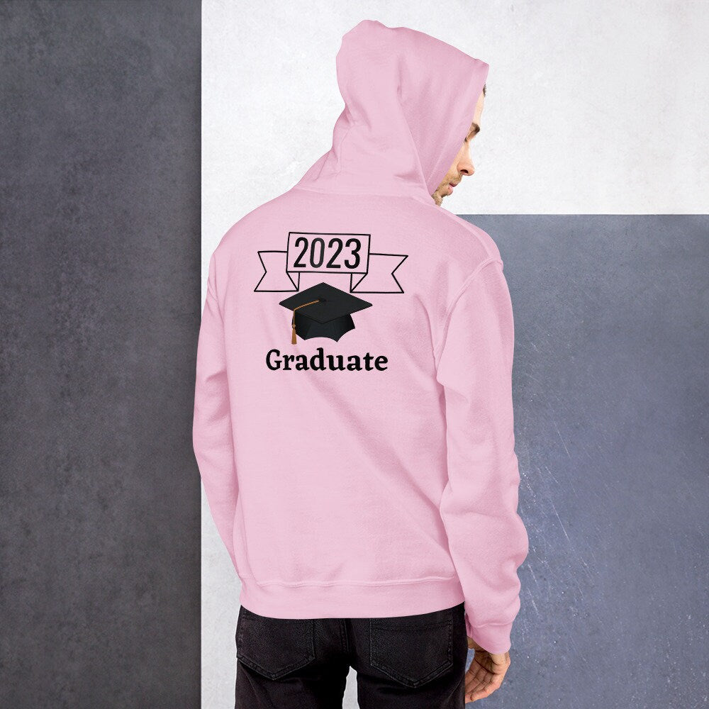 2023 Graduate Hoodie/Class Of 2023/Unisex/Graduation Day/Graduation Gift/Birthday Present/Celebrate/Congratulations Present