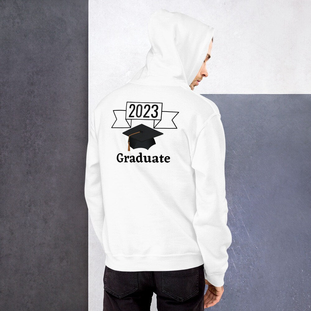 2023 Graduate Hoodie/Class Of 2023/Unisex/Graduation Day/Graduation Gift/Birthday Present/Celebrate/Congratulations Present