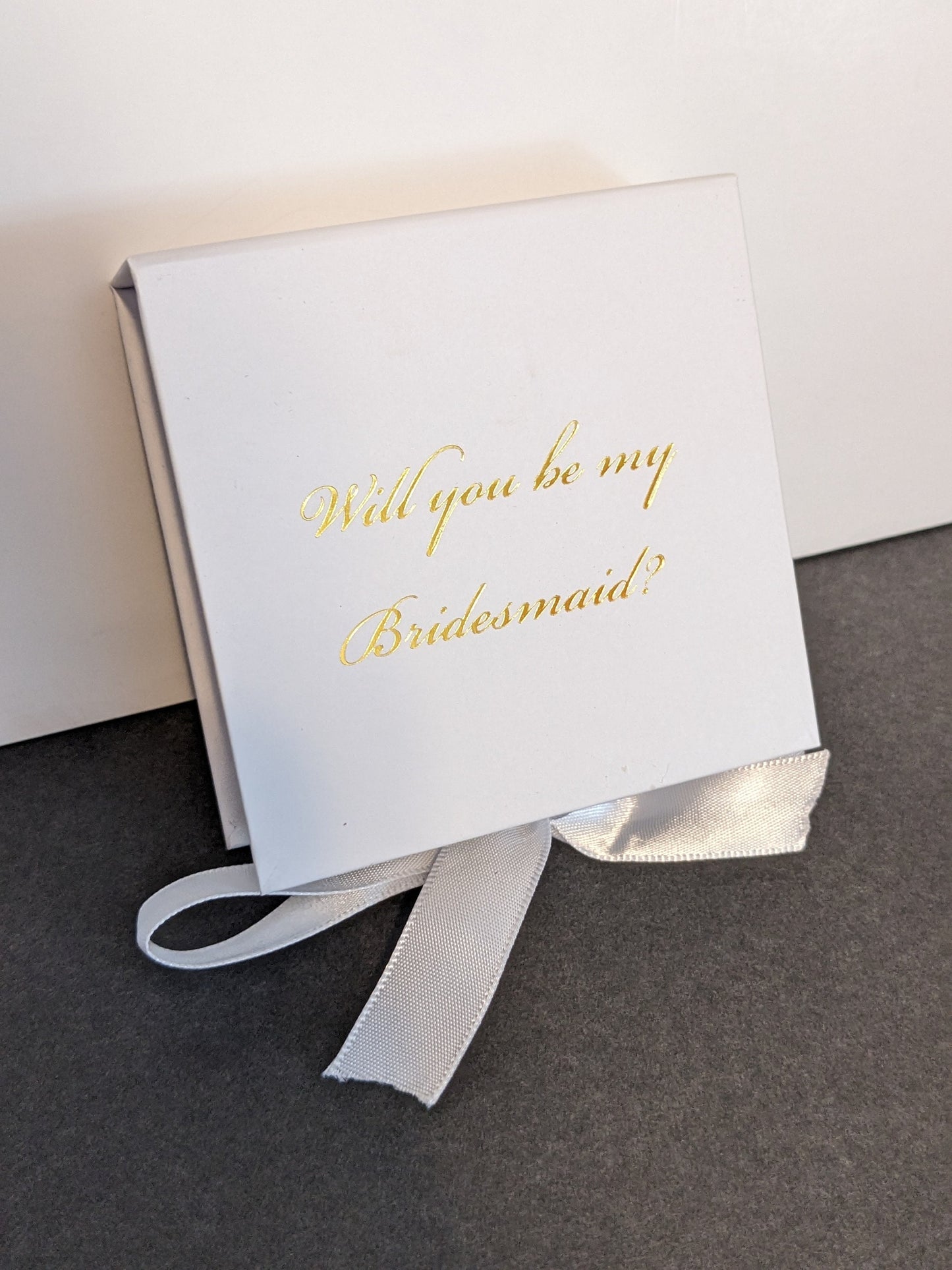 Bridesmaid Proposal Box/Jewelry Box/Will You Be My Bridesmaid/Proposal Idea/Bachelorette Party/Bride To Be/Bridal Shower