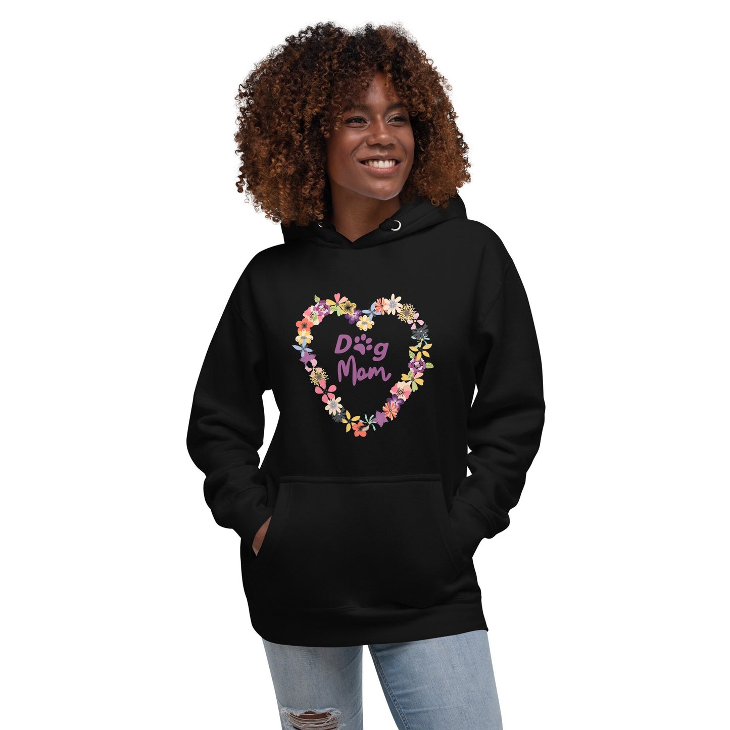 Heart Dog Mom Hoodie