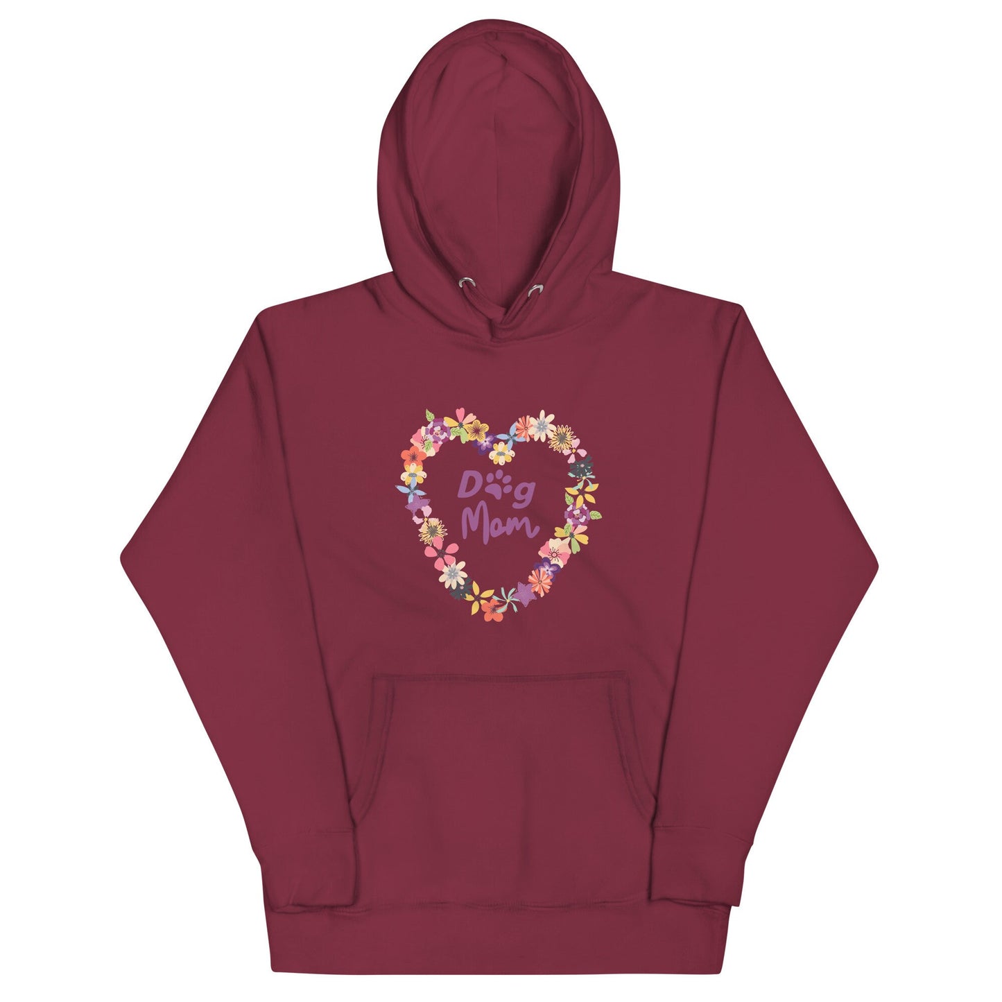 Heart Dog Mom Hoodie