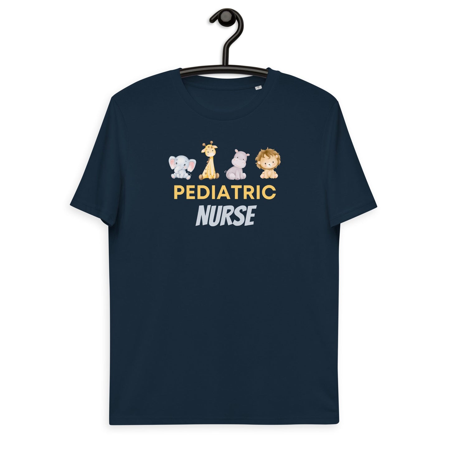 Pediatric Nurse Unisex Organic Cotton T-shirt/Nurse Personalized T-shirt/Nurse Life Customized T-shirt/Birthday Present/Gifts Her