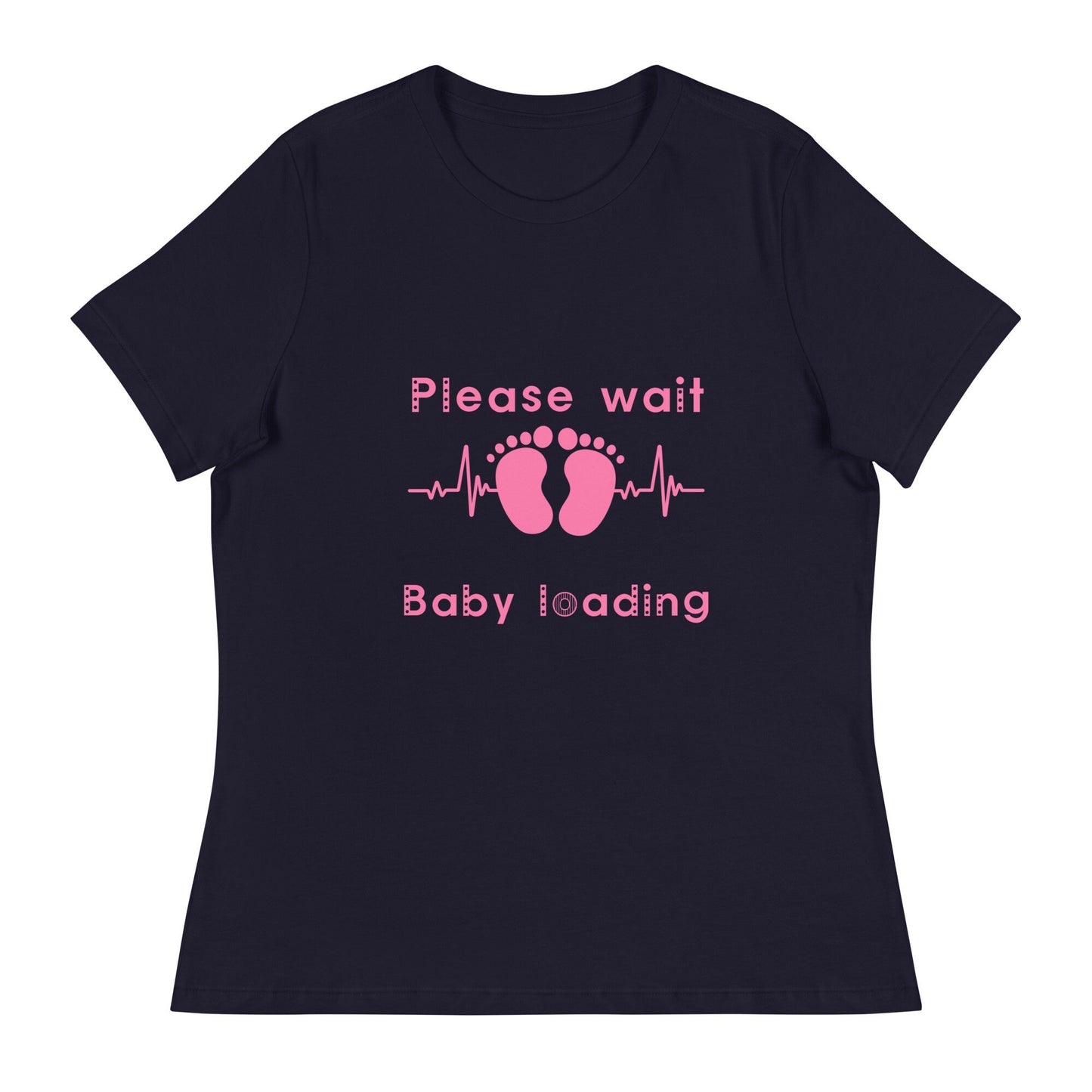 Baby Loading Pregnant Customized T-shirt/Baby Shower Shirt/Gender Reveal Outfit/It's a Girl/New Mommy/Trending Now/Gift Idea