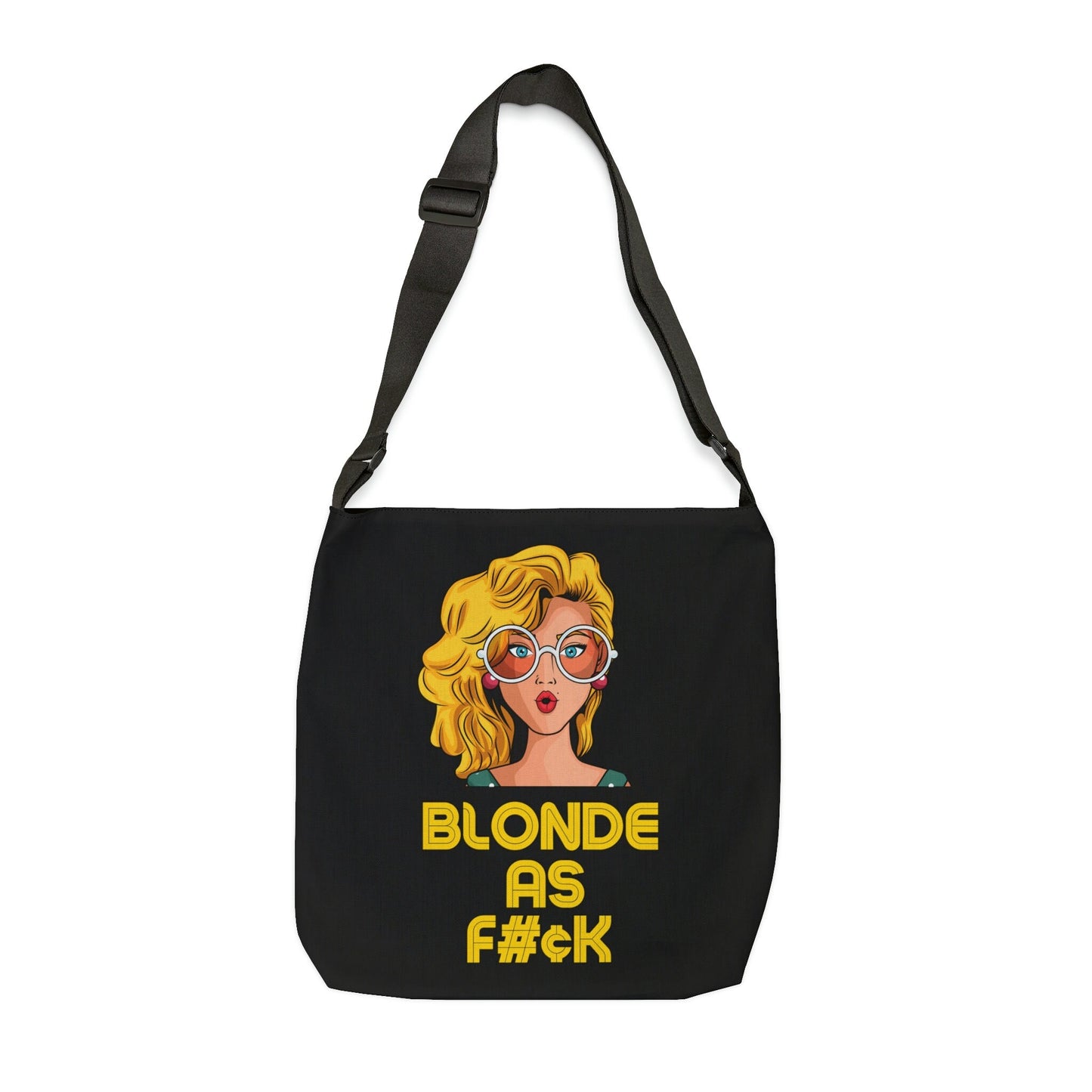 Blonde Bestie Adjustable Tote Bag/Blondie Customized Bag/Best Friend Gift Idea/Blonde Birthday Present/Blonde Bestie Personalized