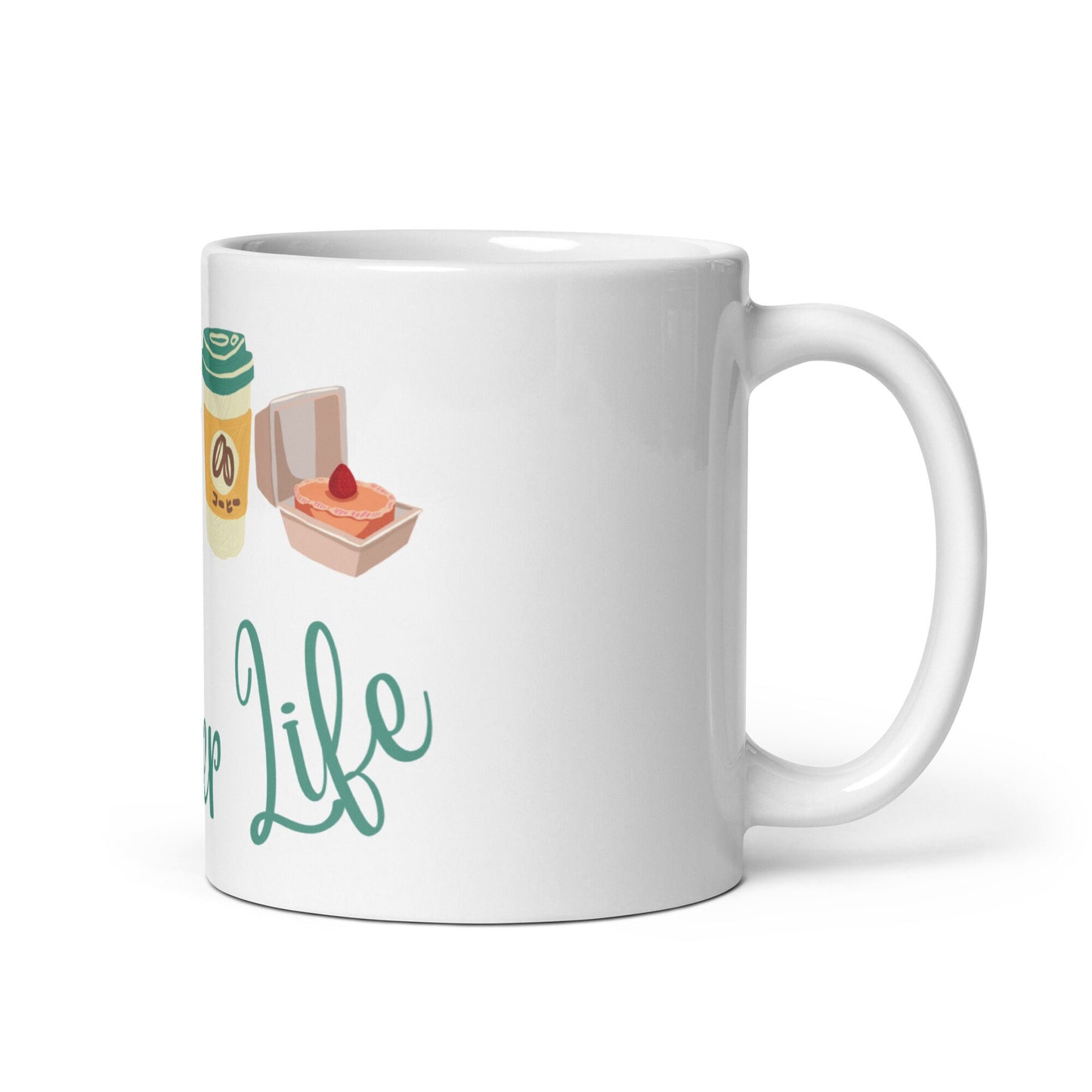 Teacher Life Customized Glossy Mug