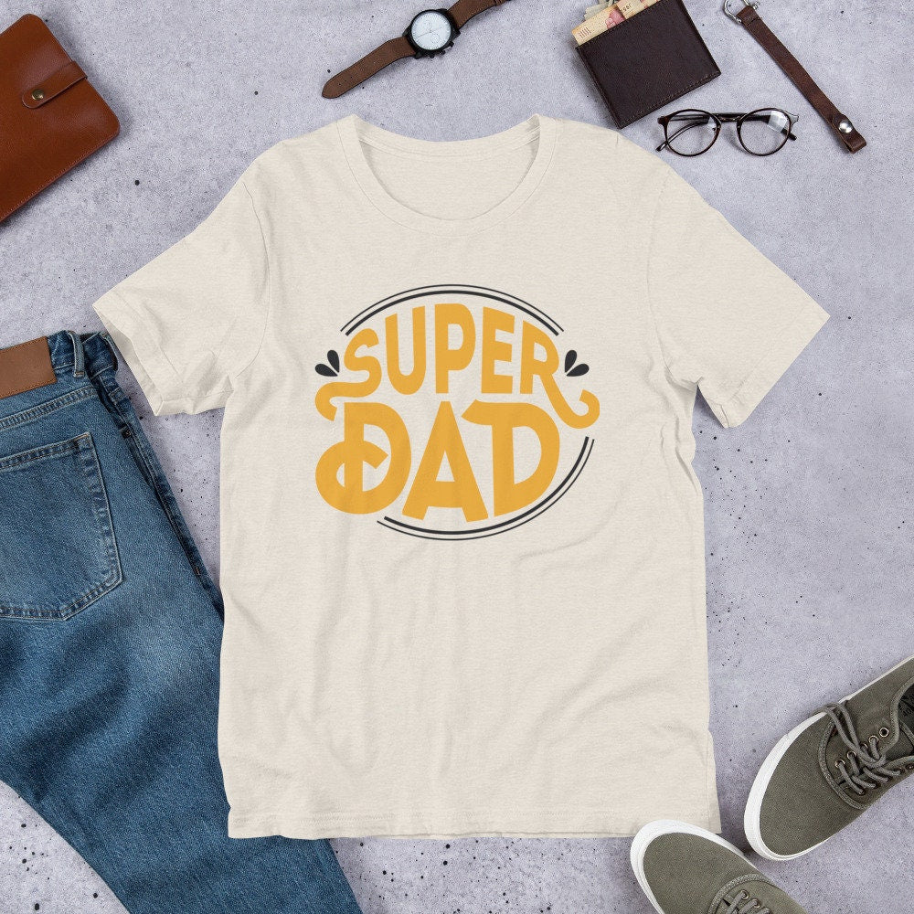 Super Dad Father's Day Personalized T-shirt