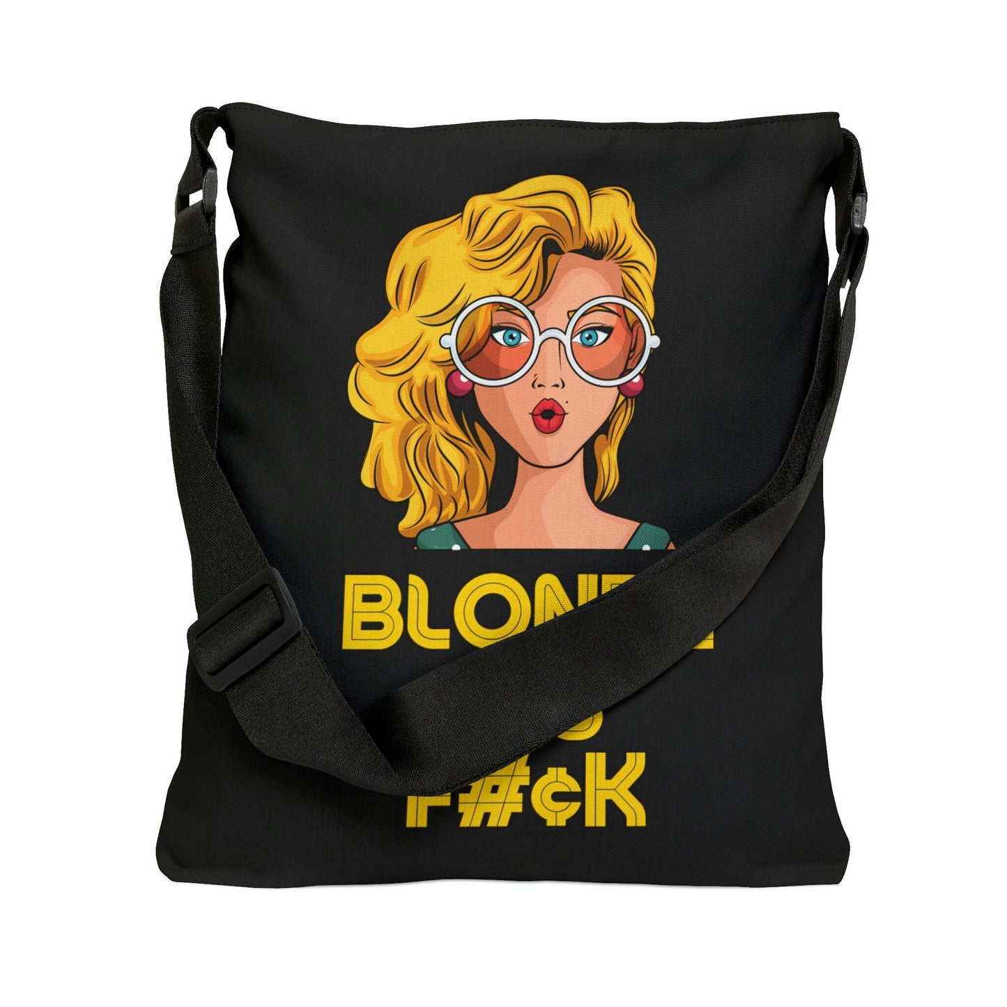 Blonde Bestie Adjustable Tote Bag/Blondie Customized Bag/Best Friend Gift Idea/Blonde Birthday Present/Blonde Bestie Personalized