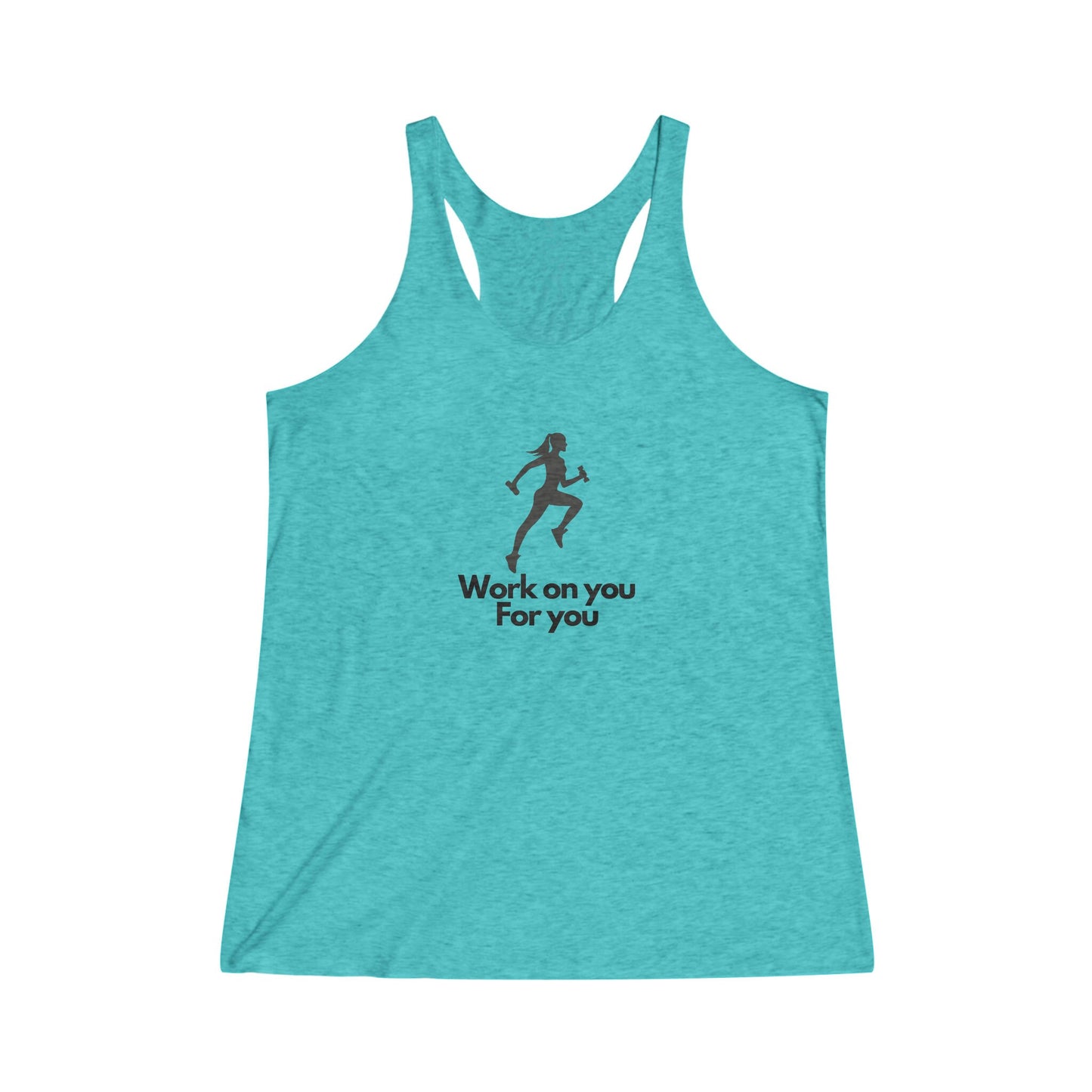 Workout Tank/Women's Tri-Blend Racerback Tank/Support Gym/Gym Freak/Promote Healthy Life Style/Trending Now/Birthday Gift Idea