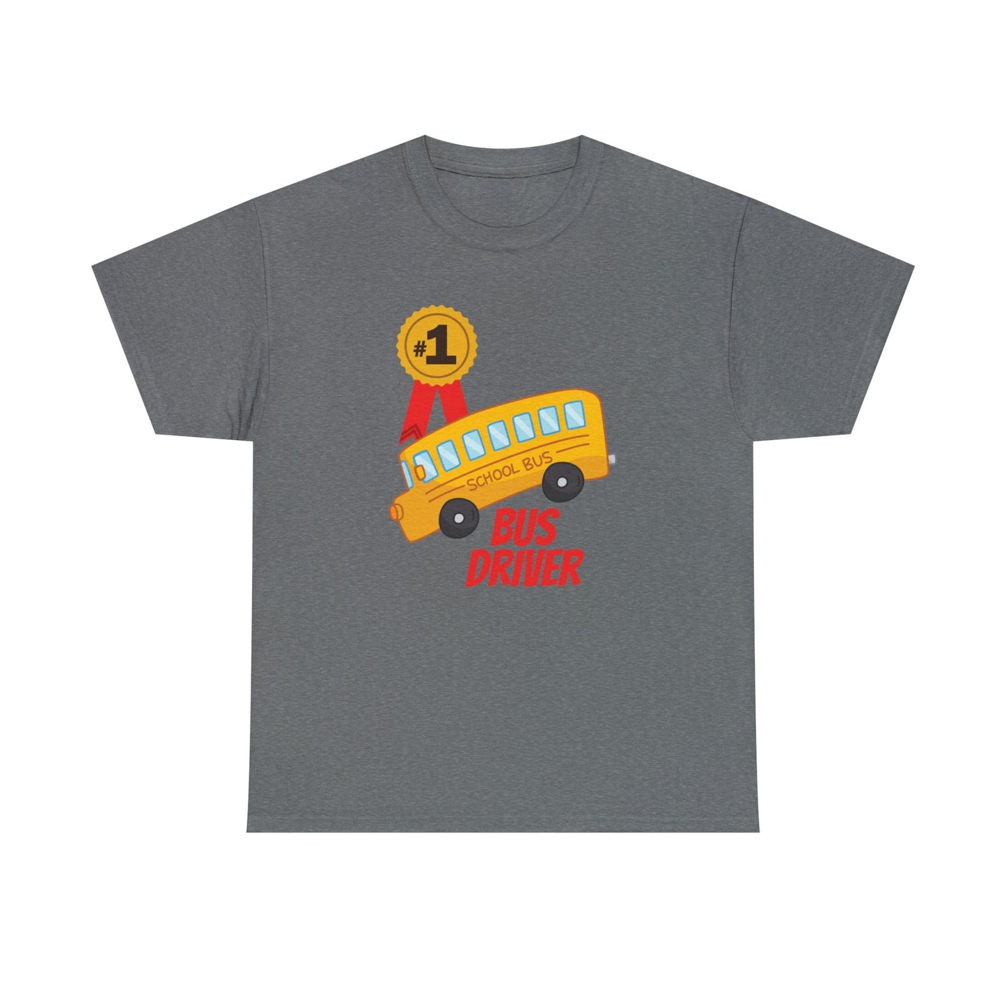 School Bus Driver Unisex Cotton T-shirt/End Of School Bus Driver Gift Idea/School Bus Driver Birthday Present/Trending Now/Best