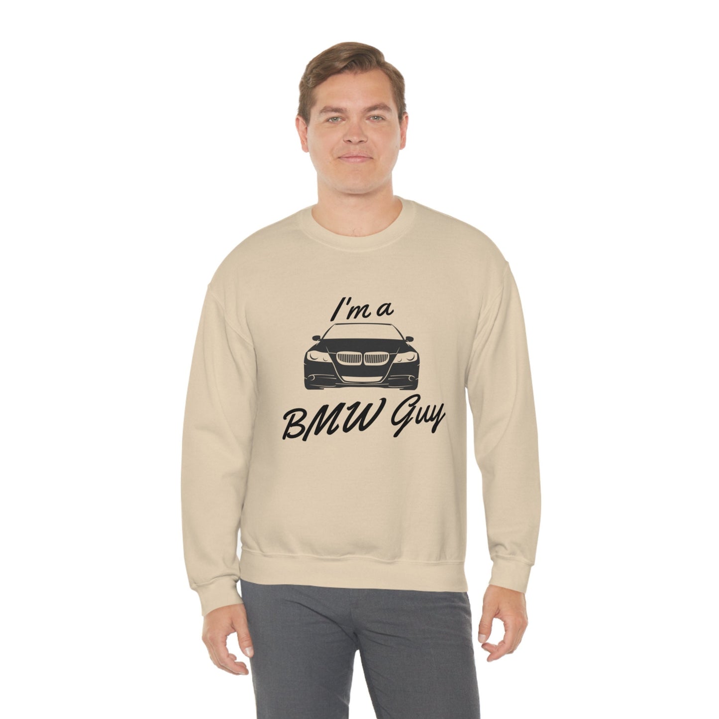 I'm a BMW Guy Unisex Heavy Blend Crewneck Sweatshirt/BMW Personalized Gift Idea/BMW Customized Shirt/Bmw Lovers/Trending Now/Cars