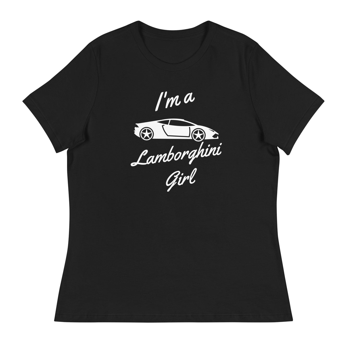 Lamborghini Girl Personalized T-shirt/Trending Now/Lamborghini Fan/Personalized Present Idea/Custom New Car Gift/Birthday Gift