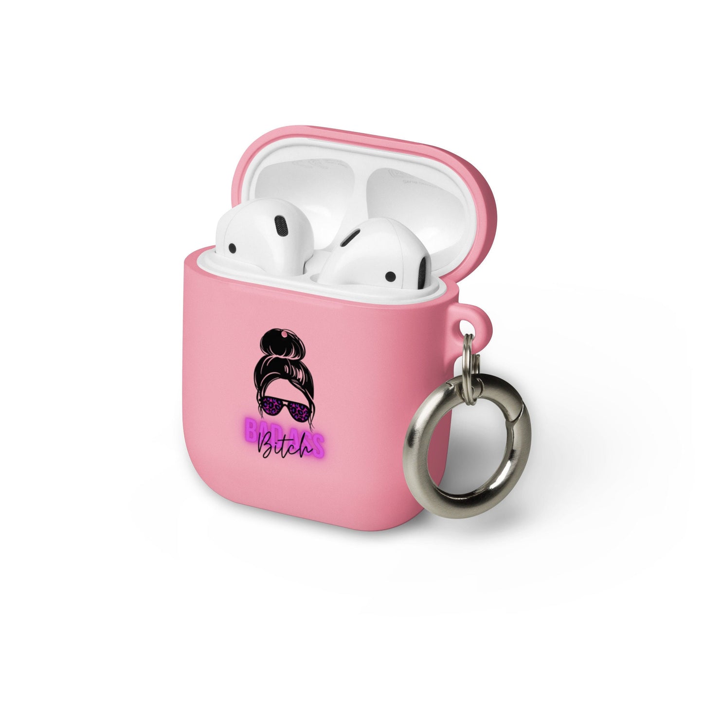 Bad Ass Bitch Rubber Case for AirPods®/Bestie Birthday Gift Idea/Customized Airpods Case/Trending Now/Customized Present Sister