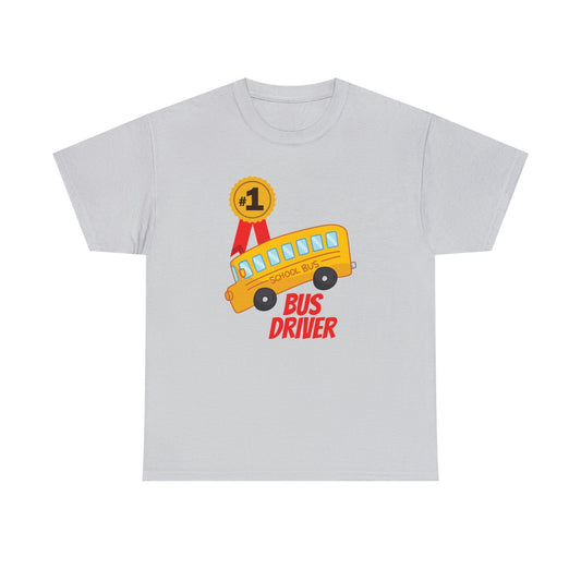 School Bus Driver Unisex Cotton T-shirt/End Of School Bus Driver Gift Idea/School Bus Driver Birthday Present/Trending Now/Best