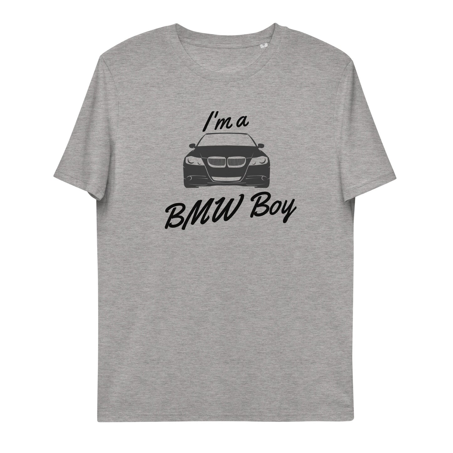 I'm a BMW Boy Unisex Organic Cotton T-shirt/BMW Fans/Car Lovers/BMW Personalized T-shirt/Bmw Customized Gift/Trending Now/Day