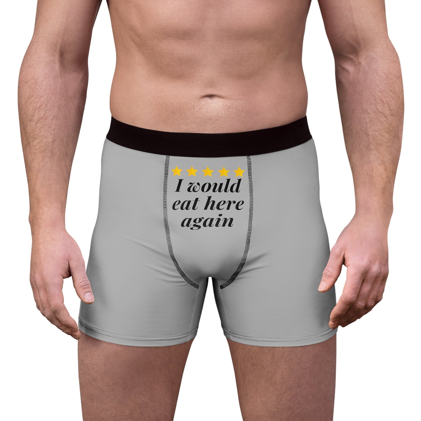 Men's Boxer/Men's Customized Underwear/Funny Personalized Gift/Gag Gift/Custom Birthday Present/Christmas Gift Idea For Him/Fun