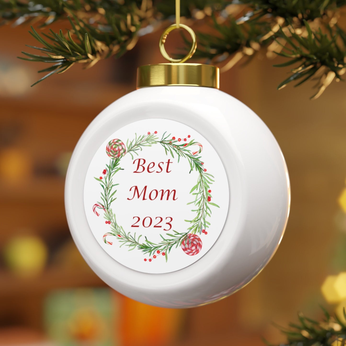 Mom Christmas Ornament/Mom Personalized Christmas Tree Ornament/Mom Stocking Stuffer/Mommy To Be Gift/Trending Now/Baby Shower