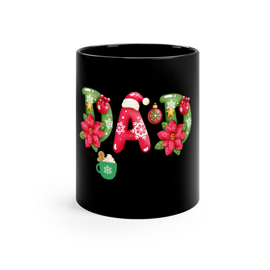 Dad Christmas Mug/Dad Customized Coffee Cup/Personalized Father Christmas Present Trending Now/Daddy To Be/First Dad Christmas Gift