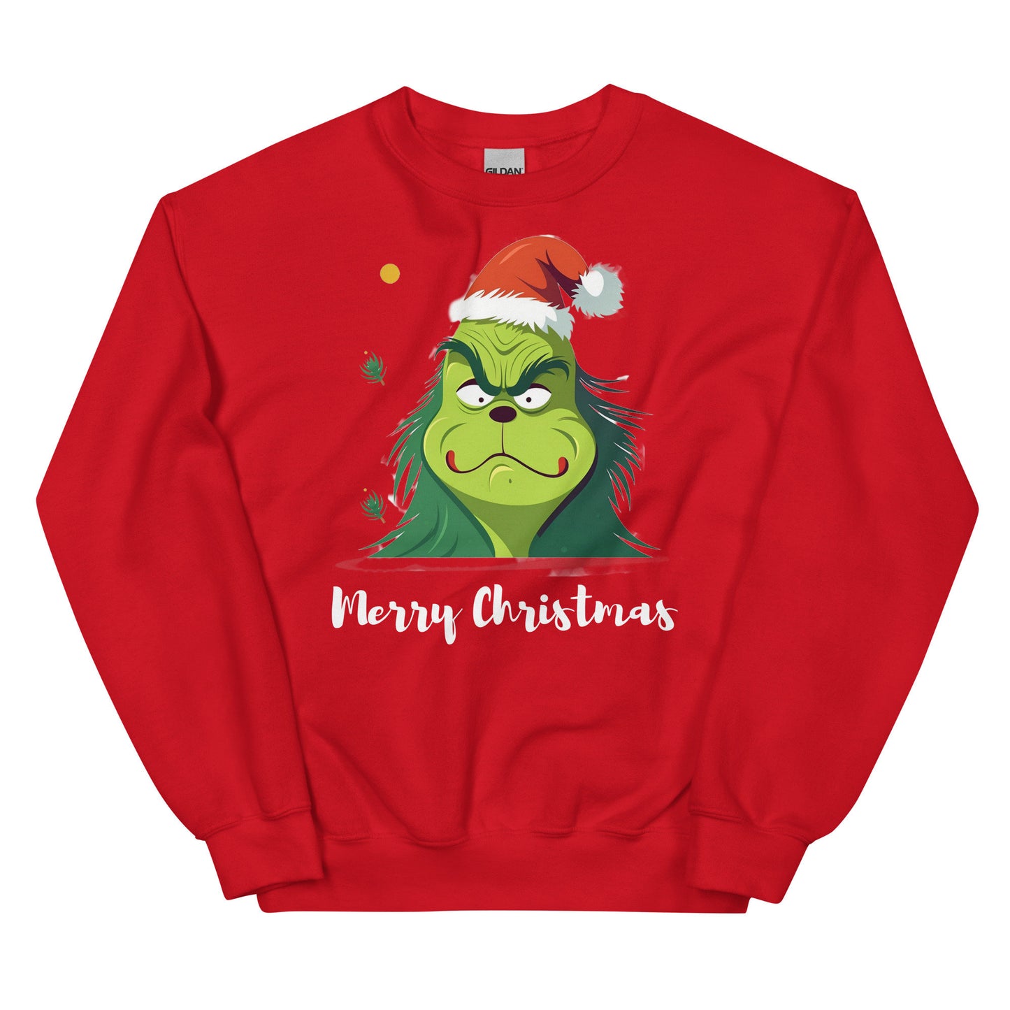 Christmas Sweatshirt/Grinch Unisex Sweatshirt/Christmas Party Outfit/Secret Santa Gift Idea/Best Friend Grinch Christmas Present