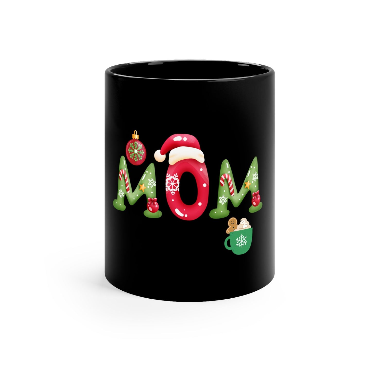 Mom Christmas Mug/Mom Personalized Coffee Cup Gift Idea/Christmas Decor Present/Christmas Spirit Trending Now/Mommy To Be First Baby