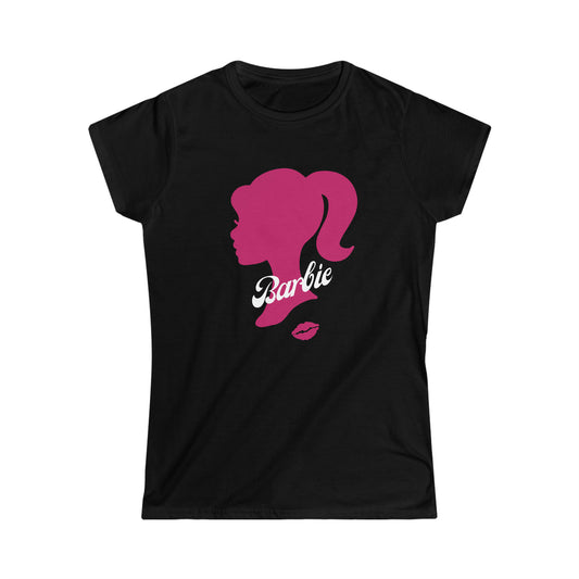 Barbie T-shirt/Personalized Barbie Women's Shirt/Girls Night Out Outfit Trending Now Gift Idea/Barbie Lovers Customized Present Pink