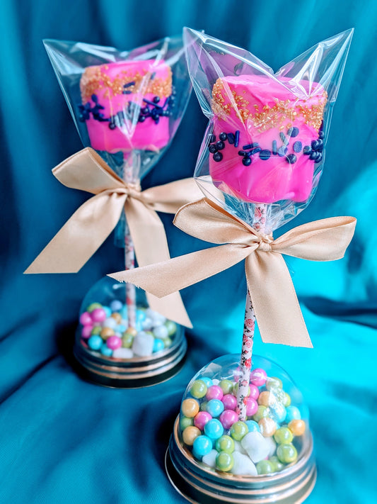 Chocolate Covered Marshmallow Favors
